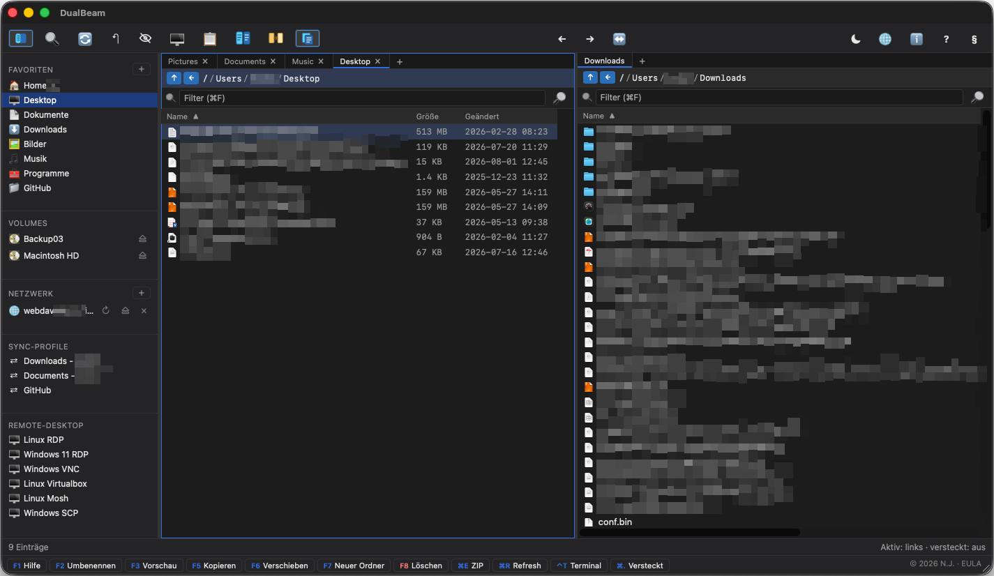 DualBeam – Screenshot 1